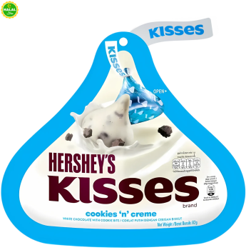 HERSHEY'S - Kisses Cookies ’N’ Creme HALAL 82g